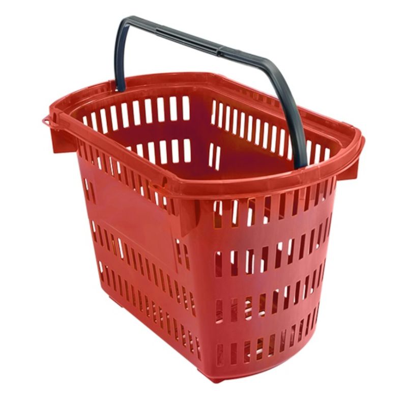 Cesta Dellaplast D-200 Vermelha 30l