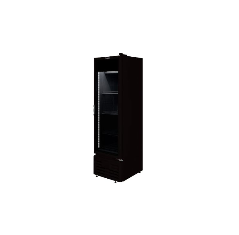 Refrigerador Vertical Fricon 127v Vcfm284-1v047 Porta Vidro Total Black