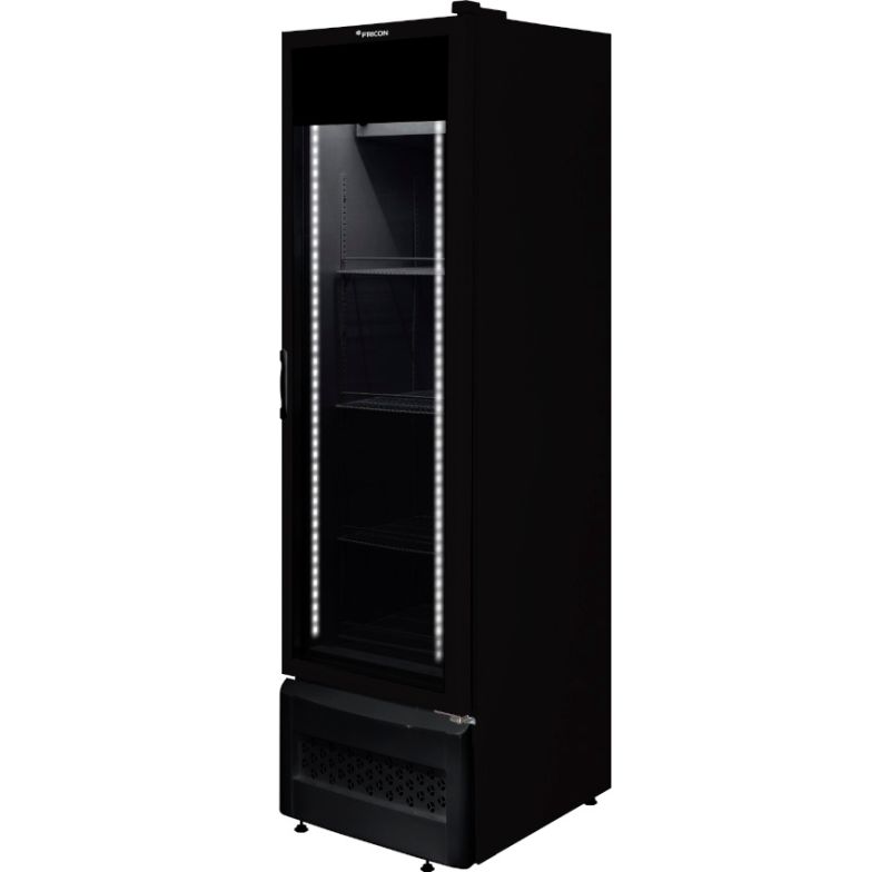 Refrigerador Vertical 220v Vcfm284-2v047 Porta Vidro Total Black