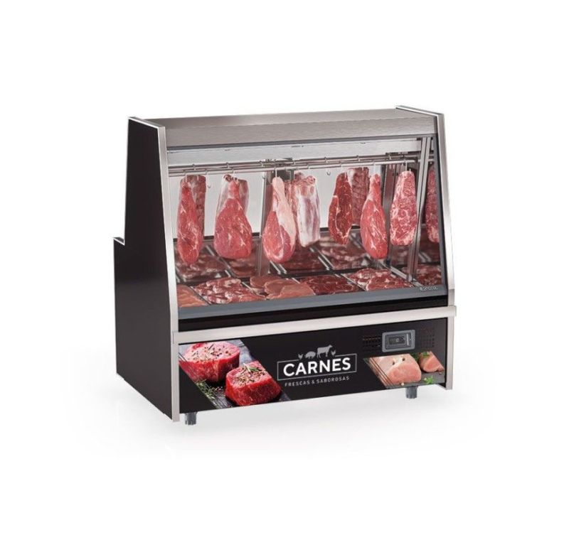 Expositor Acougue 220v Turin Gats-150 Gelopar 80855092 Preto