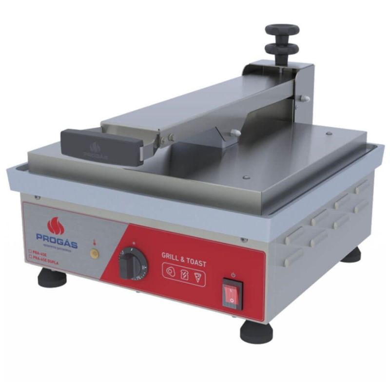 Chapa Eletrica Aluminio Com Prensa Pra-45e 220v Progas P40944