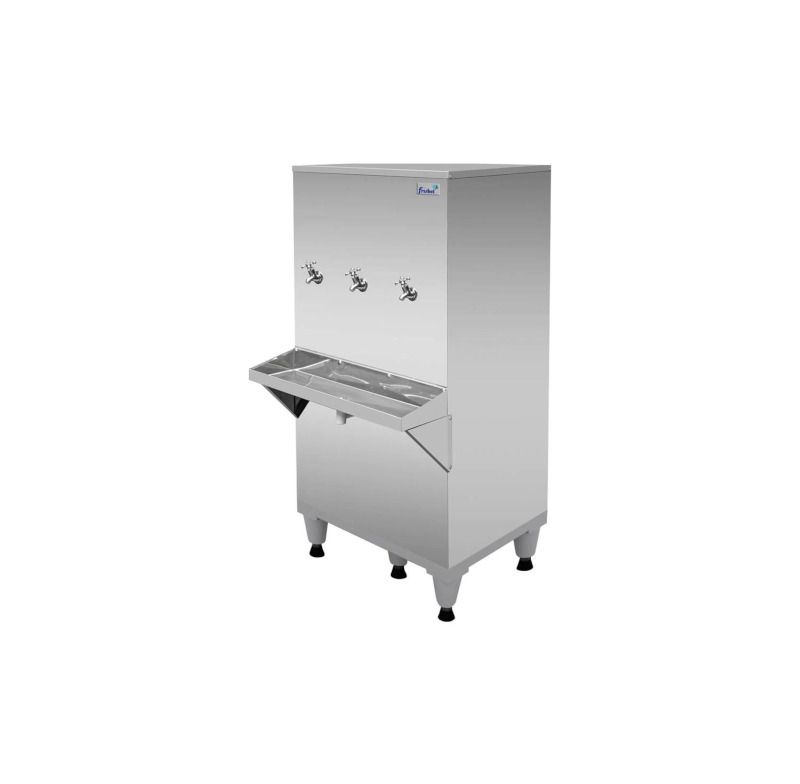 Bebedouro Industrial B100l 3 Torneiras 220v Frisbel 020000163/j020000622
