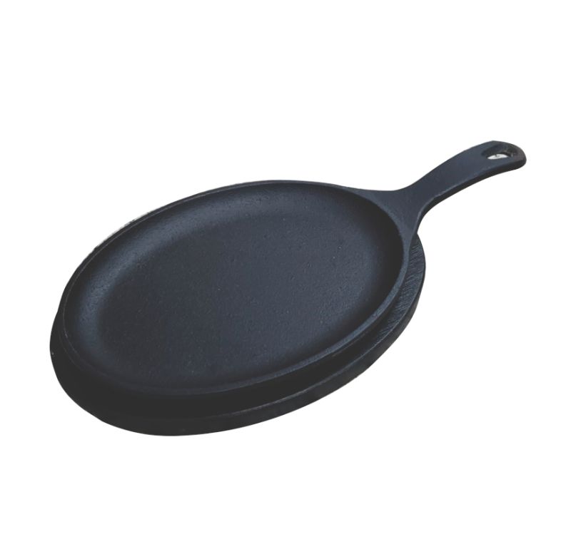 Mix Grill Oval Tramontina 13998040 Ferro Fundido Castanho Escuro