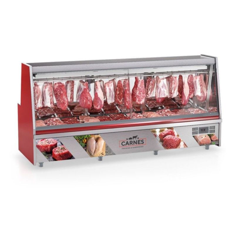 Expositor Refrig Acoug Turin Stand 3m Gats-300/vm/220v 60hz Gelopar 80857.14.2 S/d