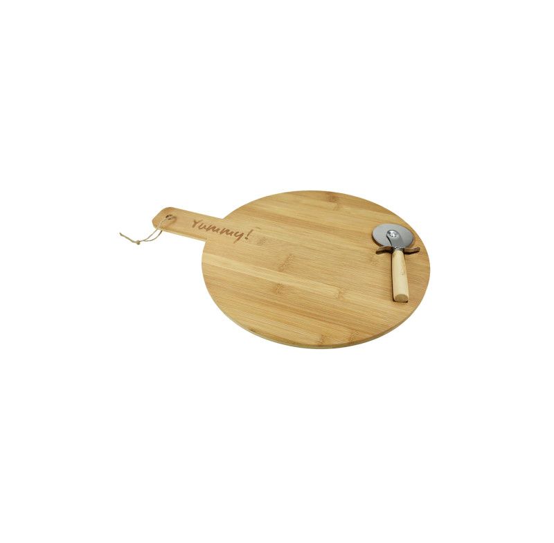 Jogo 2 Pecas Para Pizza Dynasty 26800 Bambu