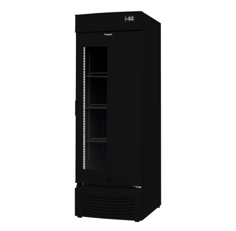 Refrigerador Vertical Fricon 220v Vcfc431-2d007 Total Black