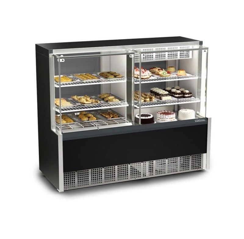 Vitrine Refr Qf 1,40m Gqea-140r/pf/220v Gelopar 80108572