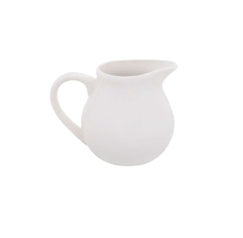 Leiteira Etilux Pcln-013 Porcelana Branca 330ml
