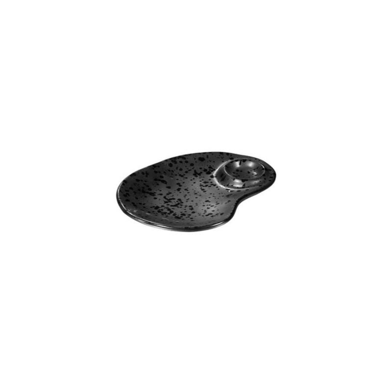 Prato Com Molheira Oxford 76310 Toquio Melamina 22,3cm