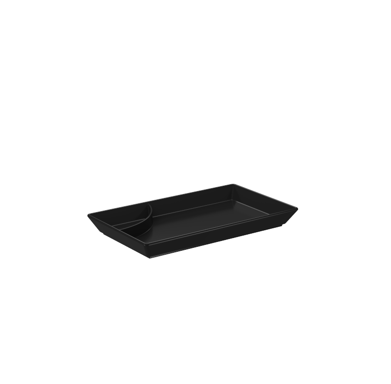Prato Para Sushi Brinox 10158/0008 Coza Uno Preto