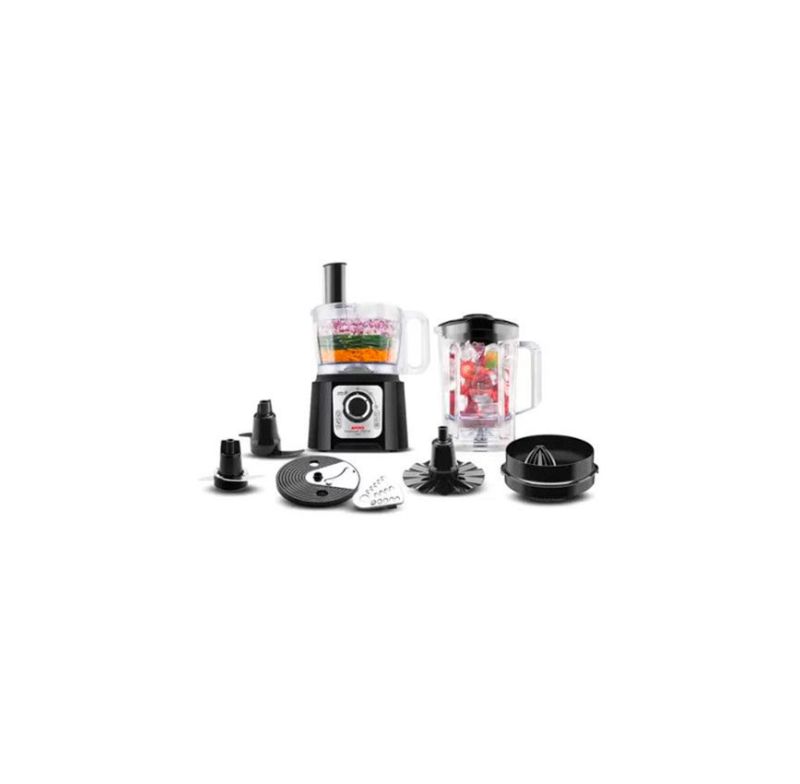 Processador Multichef 700w Mp70 Arno 2720012063 Preto 127v