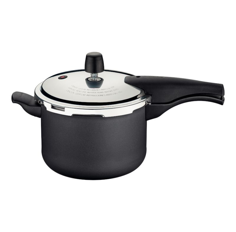 Panela De Pressao Vancouver  20cm 4,5l Tramontina 20582620 Antiaderente Grafite