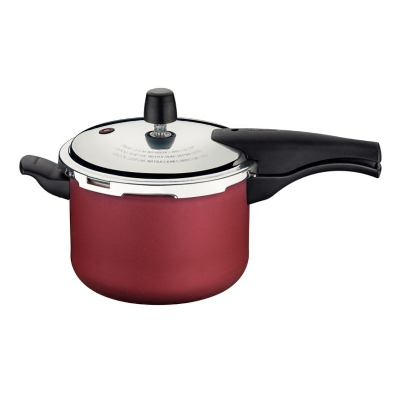 Panela De Pressao Vancouver Tramontina 20582720 Antiaderente 20cm Vermelho 4,5l