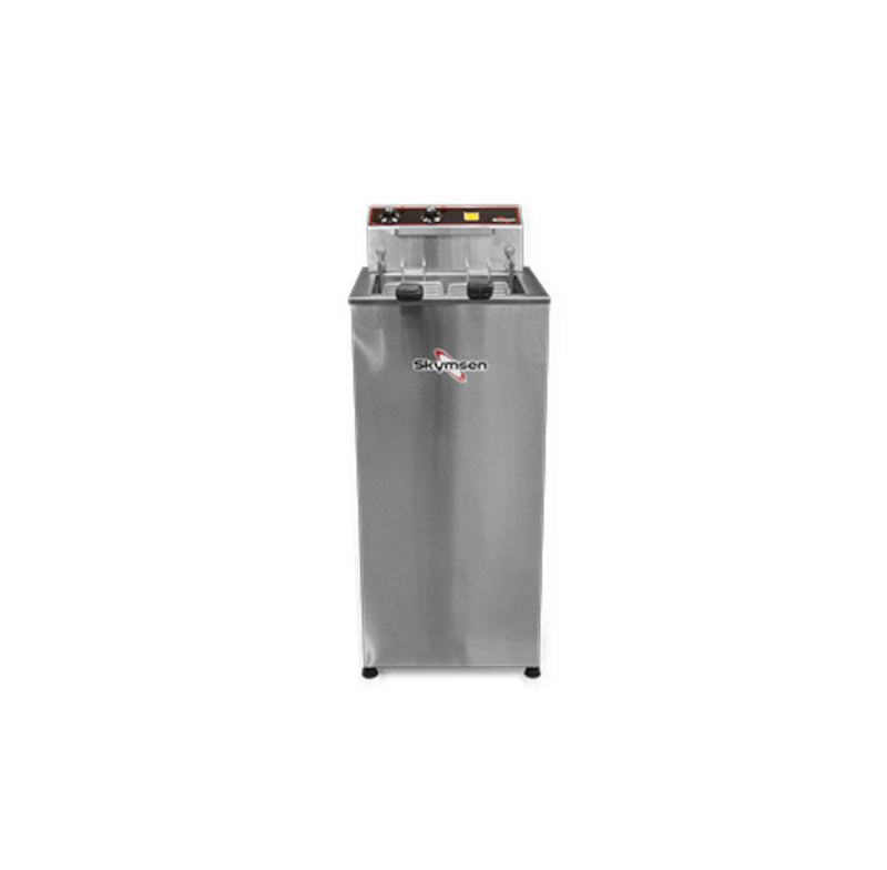 Fritadeira Eletrica Agua E Oleo Fap8 15l 220v Skymsen 704628 De Piso Inox