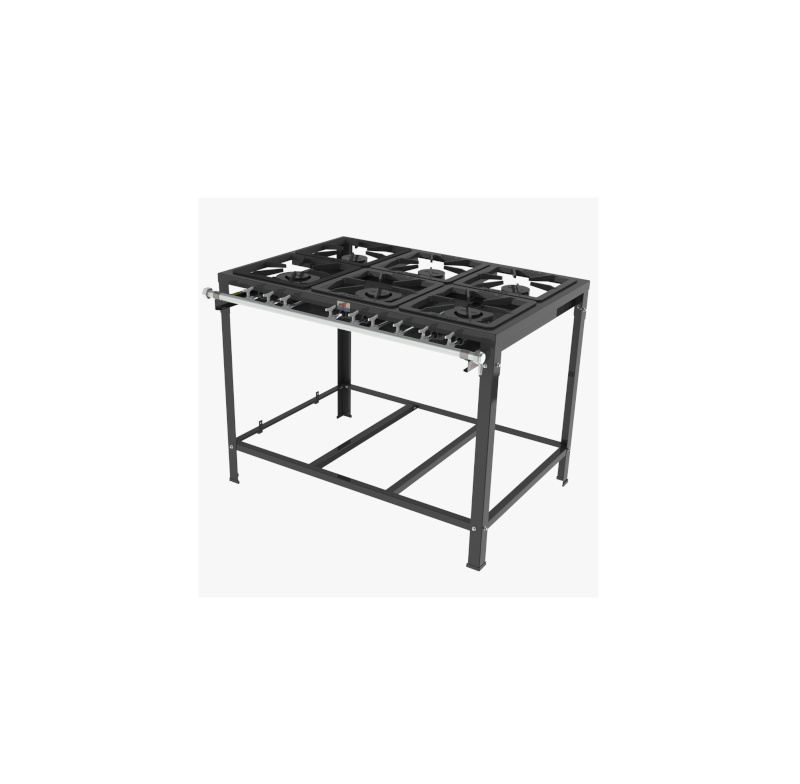 Fogao Ind Gas Pmsd-63 G2 Bp 3bs100 3bdp150 Progas P42662 S/forno