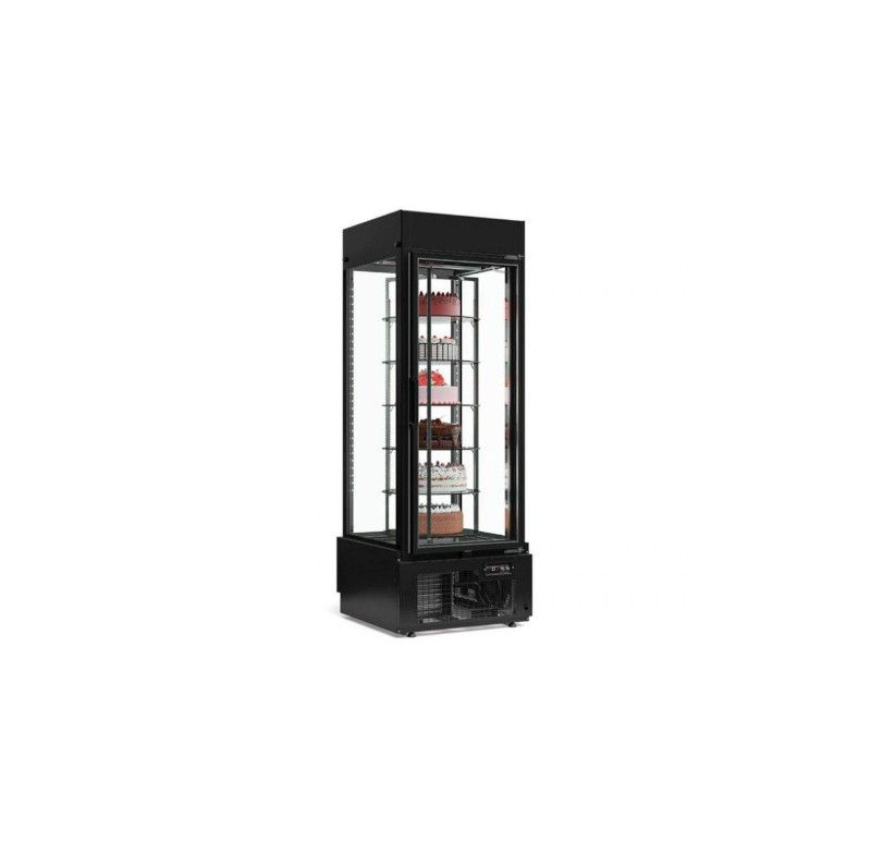 Expositor Vitrine Giratorio Gevg-075/pr/220v 60hz Gelopar 80926092