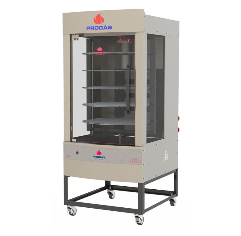 Forno Ind Multiuso Giratorio 70kg Prp-242 G5 Biv Progas P42343