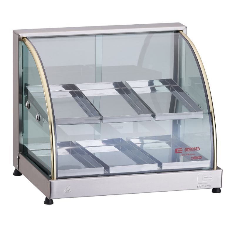 Estufa Curva Ouro Edanca Eod-06 Dupla 6 Bandejas Termicas 127v-110v