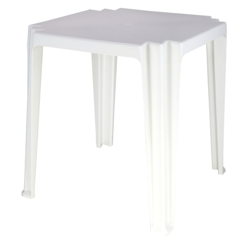 Mesa Quadrada Tambau Tramontina 92314010 Branco