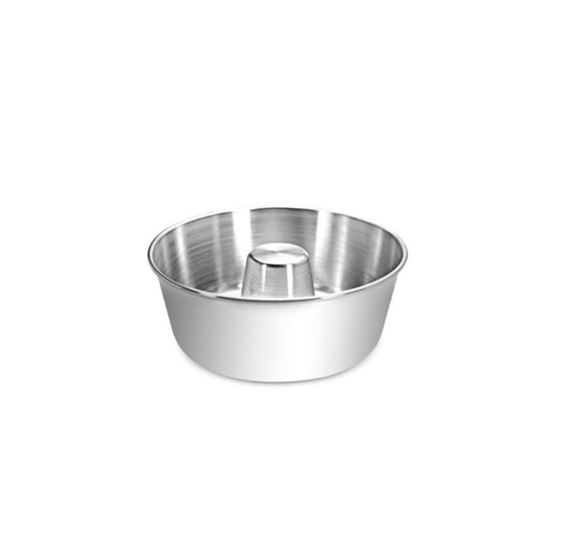 Forma Para Pudim Com Tubo 18 Aluminio Abc 772 1,4l