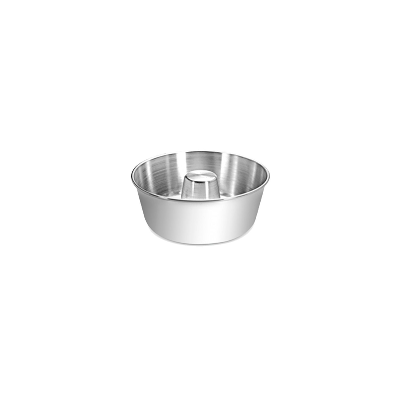 Forma Para Pudim Com Tubo 22 Aluminio Abc 778 2,3l