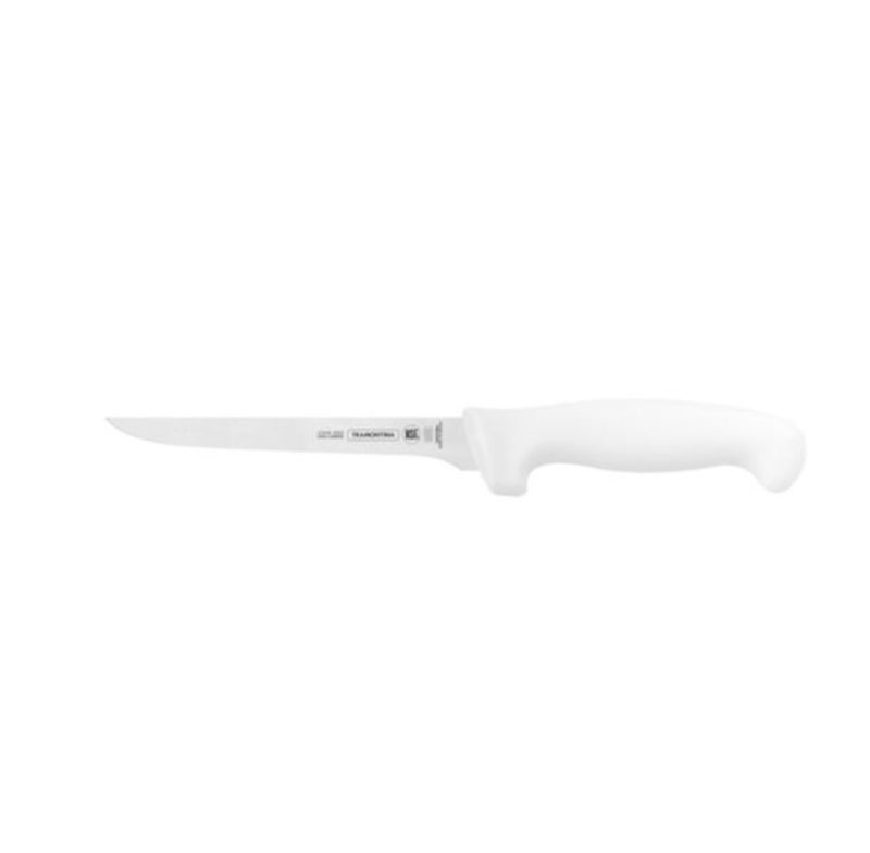 Faca Para Dessosar Profissional 6 Tramontina 24603086 Inox Cabo Branco