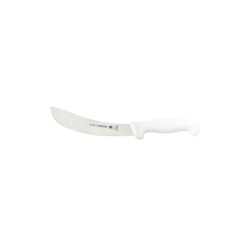 Faca Couro Sangria Profissional 24606087 Aco Inox Branco 7