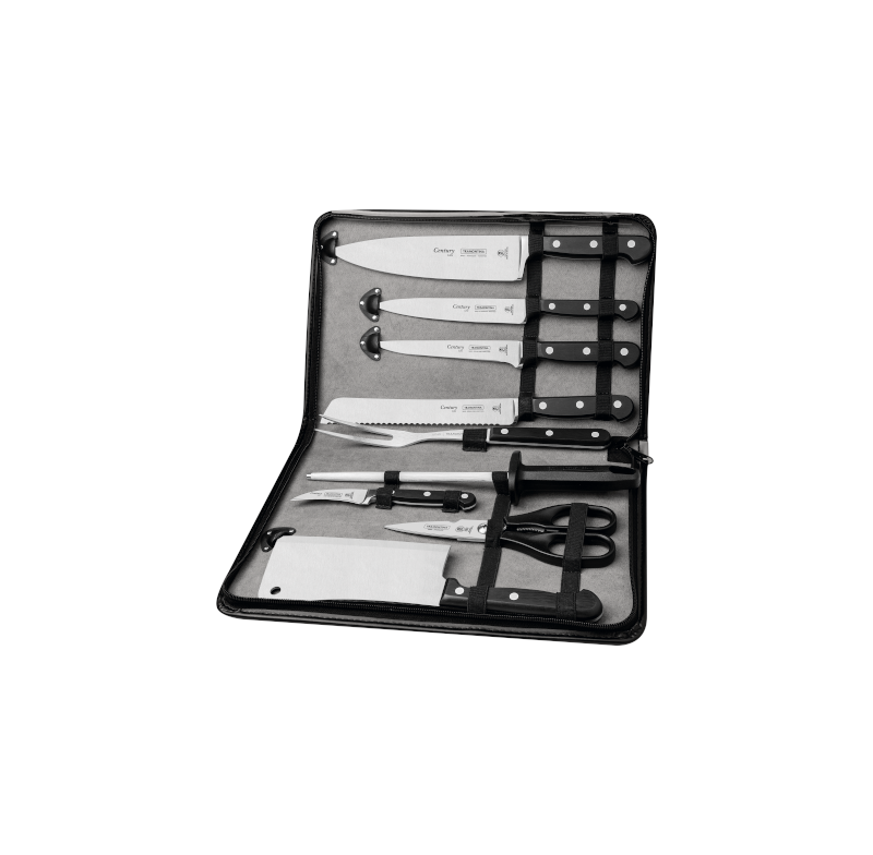 Kit Faca Century Tramotina 24099021 10 Pecas Inox