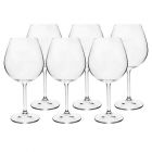 Jg 6 ta?as bohemia p/bordeaux cristal 56140 650ml 1