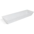 TRAVESSA RETANGULAR BRINOX 54101/005 GASTRODEEP BRANCA GN2/4