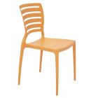 CADEIRA PLASTICA SOFIA SUMMA TRAMONTINA 92237090 LARANJA
