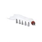 CONJUNTO 6 BICOS COM SACO CONFEITAR BRINOX 3500/321 GLACE CHOC 1,8CM