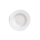 PRATO RASO JOANA TRAMONTINA 96010501 COM FILETE DE PRATA 28CM
