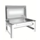 RECHAUD ELETRICO TRAMONTINA 61040213 RETANGULAR ACO INOX 9L