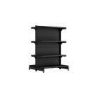 GONDOLA FIT 40 INICIAL CENTRO 1,37X0,90X0,60 0,80 C8 PRETO AMAPA PA120005-381