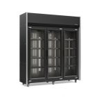 REFRIGERADOR TOP VERTICAL GELOPAR GEAS-3P LB/PR/220V 3 PORTAS 1,83M VIDRO DUPLO 80929.09.2