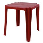 MESA QUADRADA TAMBAU TRAMONTINA 92314040 VERMELHA