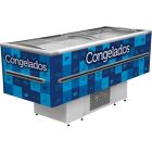 Conservador Vertical Ilha 127v Fricon Iced568-1v031 Dupla Acao Com Led Azul 568l