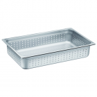 CUBA BRINOX 1341\100 GN-1\1 X 100MM  PERFURADA ACO INOX