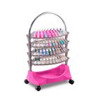 Carrinho smaltbell crom 4p 3384-c rosa 0718110004