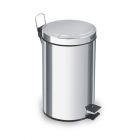 Lixeira Inox C/Pedal Brasil 12 Litros 1