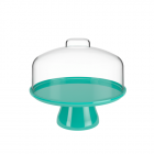 BOLEIRA CAKE COM CUPULA BRINOX 10110/0129 25CM VERDE