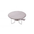 Rechaud Domama 982 Redondo Cromado Prime 25cm