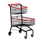 Carro Ergo 100l Duplo Preto-vermelho Amapa Pa010774-861-pa010194-861
