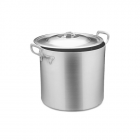 CALDEIRAO HOTEL 38 ALUMINIO ABC 254 COM TAMPA 38,5LTS