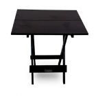Mesa Dobravel Madeira 70x70cm Preta 1
