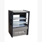 Vitrine Natural 0,80m Preto Platin 1