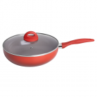 Wok Brino Com Tampa Smart Plus Vermelho 1