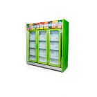 EXPOSITOR VERT HORTIFRUT 1,90M 3 PORTAS 220V VD