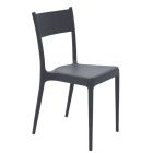 CADEIRA PLASTICA DIANA SUMMA TRAMONTINA 92030017 CINZA ECO